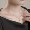 Shunqin Yinlou s999 Clover high-end silver