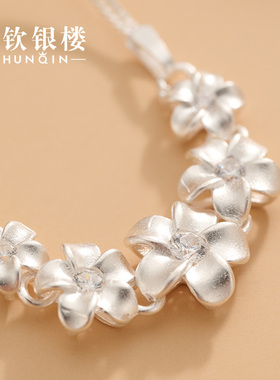 顺钦银楼S990足银女项链