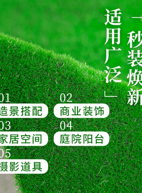 抖音博主同款仿真草坪美化装饰