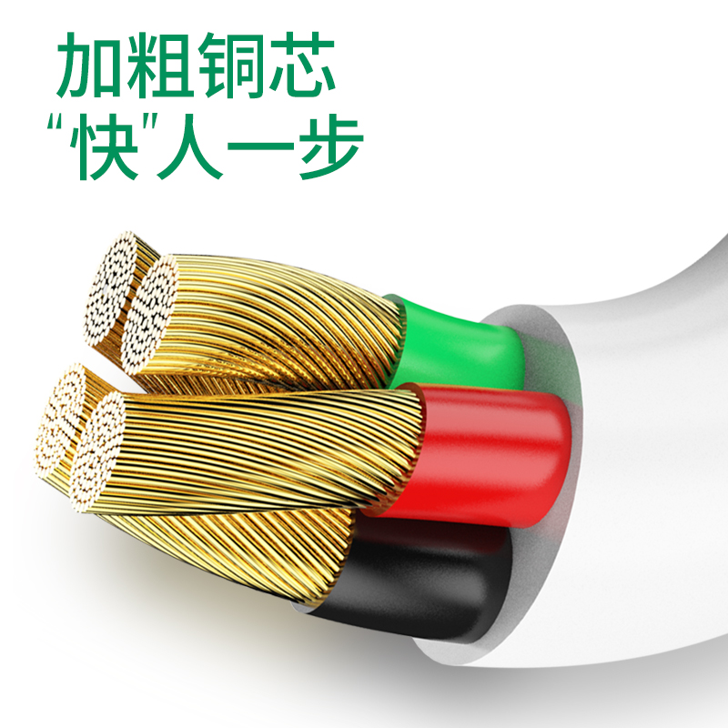 适用oppo闪充数据线原装正品厂快充r17/r9s/plus/r11/r15x/r9/a57/a9/a5/a11/a3/reno手机安卓通用充电器线s - 图2