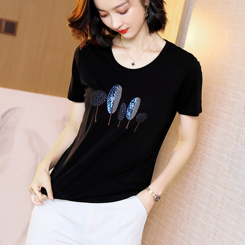 重磅短袖女装2020新款夏季宽松t恤 意冉T恤