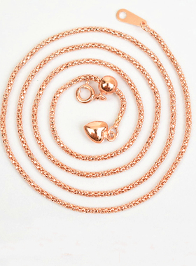 时尚万能链纯银项链意大利灯笼链