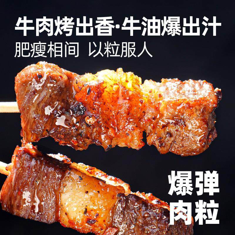 大希地安格斯牛肉串空气炸锅烧烤美食冷冻半成品露营户外食材烤串,淘宝优惠券,粉丝福利购,淘宝优惠卷