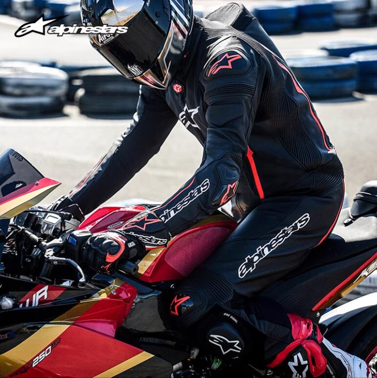 a星alpinestars MISSILE V2连体皮衣重机车骑行服专业赛道赛车服 - 图2