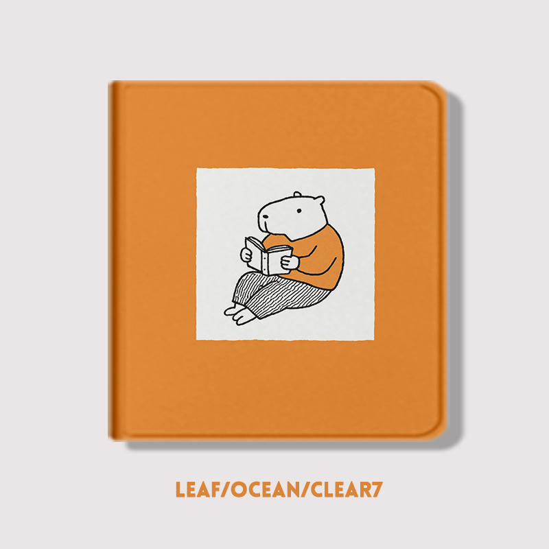 卡皮巴拉boox文石leaf5c保护壳3掌阅ocean5pro保护套iReader4turbo卡通超薄汉王clear7磁吸plus长续航poke6s - 图1