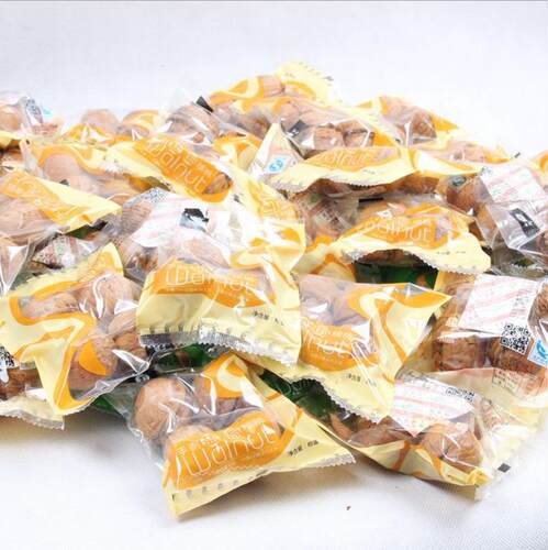 涉县奶香薄皮盐焗咸味核桃椒盐核桃女娲手剥盐焗核桃1500g袋装 - 图0