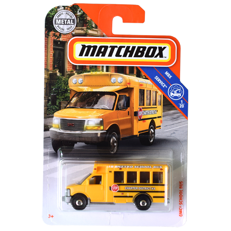 Matchbox火柴盒合金玩具车小汽车30782普卡工程车模男孩玩具24D-图2