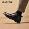 Yierkan winter genuine leather and velvet warm high boots