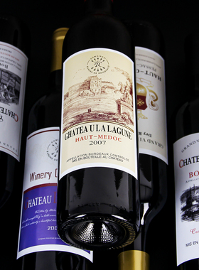 红酒酒柜高档葡萄拉菲摆件设计师