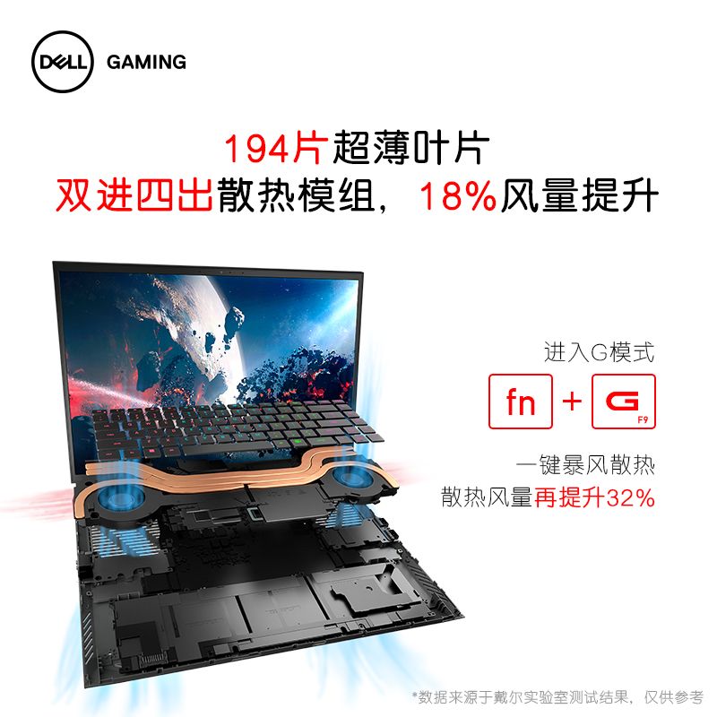 DELL戴尔G15 12代英特尔酷睿i7高刷游戏本3060笔记本电脑学生电竞 - 图0