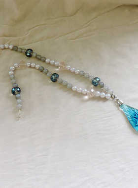 淘乐趣女士金沙琉璃内花吊坠饰品