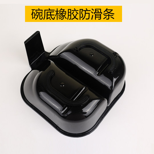 Large double-layer tools and supplies inverted hair dyeing bowl