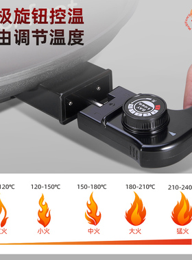 邦爱亿电煎锅单面电饼铛水煎包锅