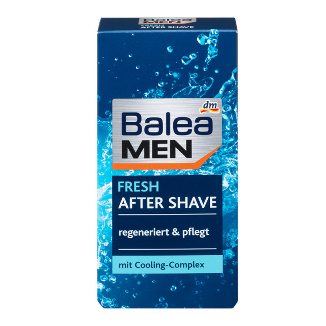 German Balea Balea Men's Fresh and Subsidal Nourishing Regenerative Sofee Water relieves tension and shrinking pores