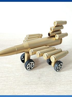 子弹壳坦克摆件子弹壳飞机模型夏令营儿童纪念军迷弹壳工艺品礼物