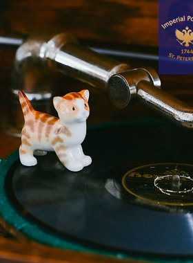 LOMONOSOV俄皇陶瓷手绘摆件俄式