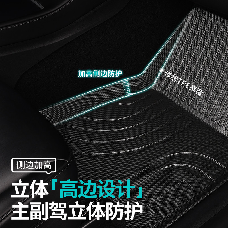 适用蔚来萤火虫全包围TPE汽车脚垫firefly地毯车垫地垫内饰车用品,淘宝优惠券,粉丝福利购,淘宝优惠卷