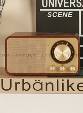 样板房音乐主题 耳机房仿真唱片音响 飘窗影音区软装饰品摆件