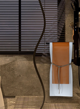 淋浴房样板房搭巾创意卫浴摆件