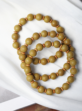 天然中草药合香珠桂花香款手链 古法非遗自制手链 送朋友家人