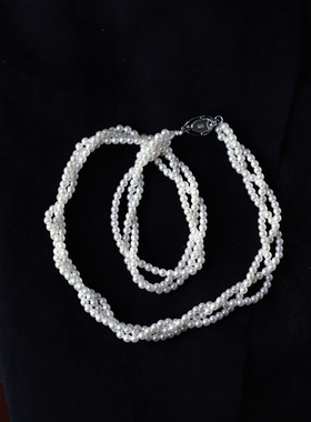 施家同款贝珠多股编织款项