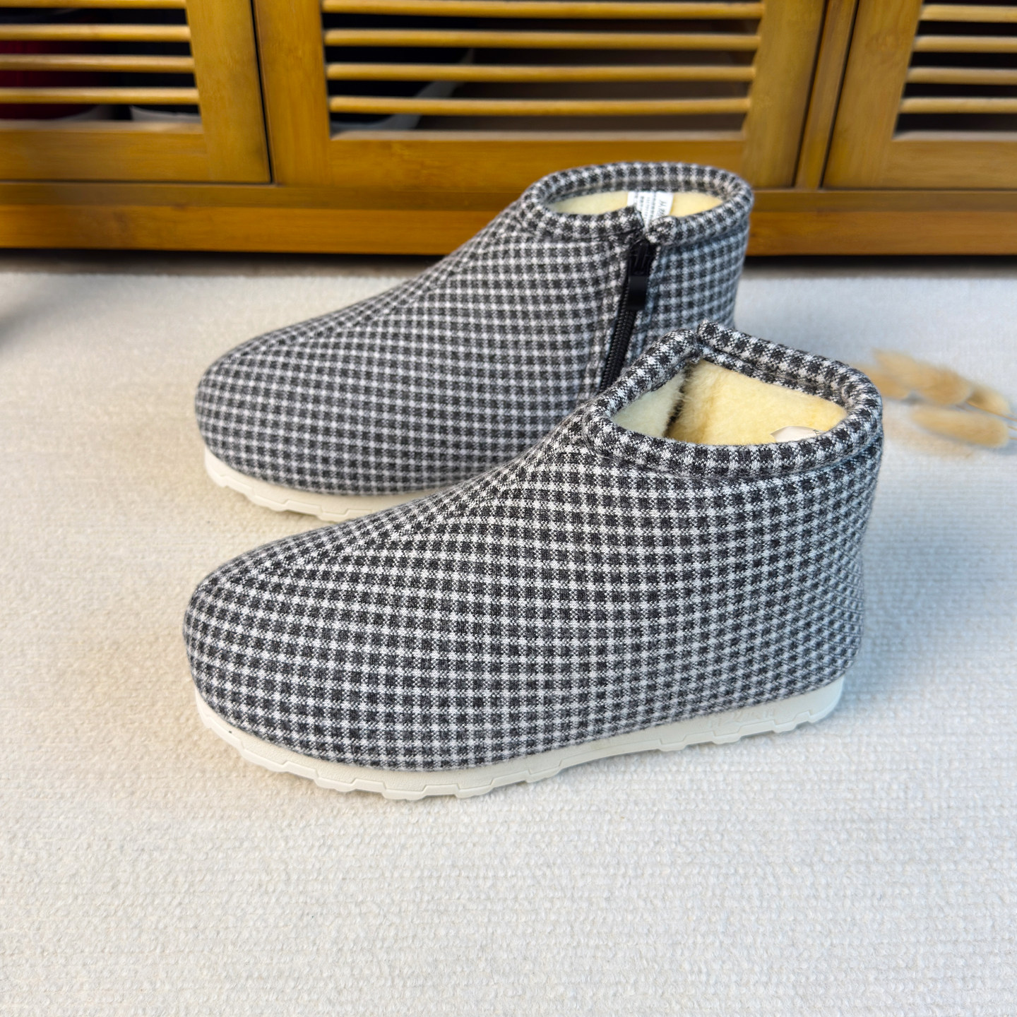 冬季棉鞋男女同款加绒加厚老北京中老年人手工布棉鞋时尚保暖防滑,淘宝优惠券,粉丝福利购,淘宝优惠卷