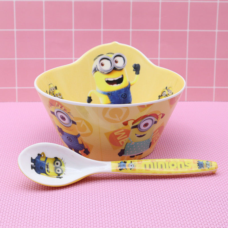 儿童碗餐具套装防摔家用宝宝吃饭碗可爱卡通碗小孩专用碗宝宝碗