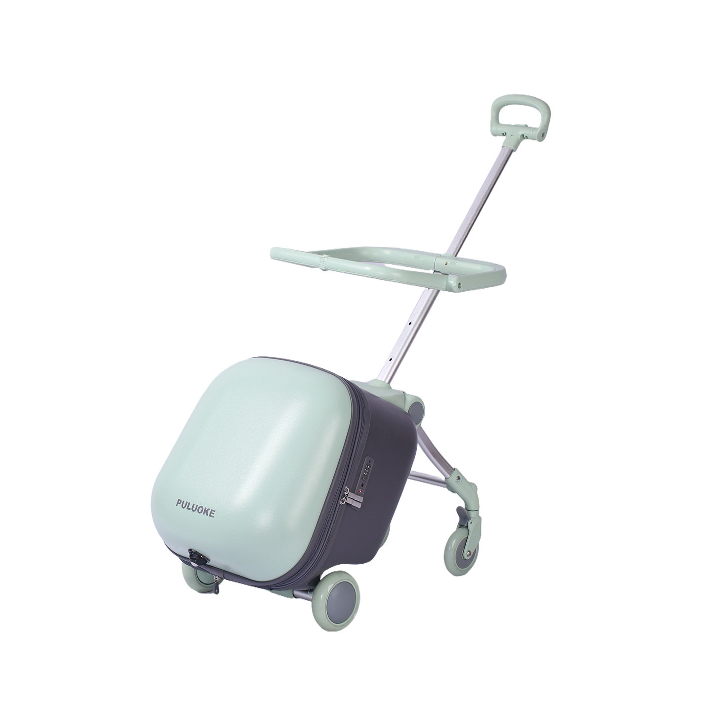 PULUOKE行李箱儿童坐骑遛溜娃可登机懒人神器男女宝宝拉杆旅行箱,淘宝优惠券,粉丝福利购,淘宝优惠卷