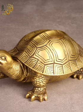 纯铜千年乌龟摆件工艺品