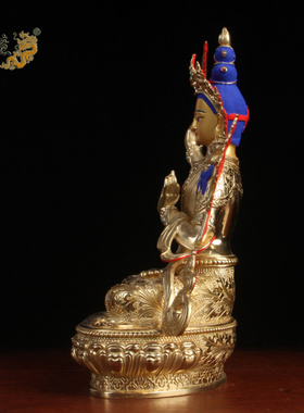 文殊菩萨藏传工艺品摆件