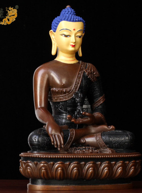 纯铜菩萨摆件如来密宗不动佛