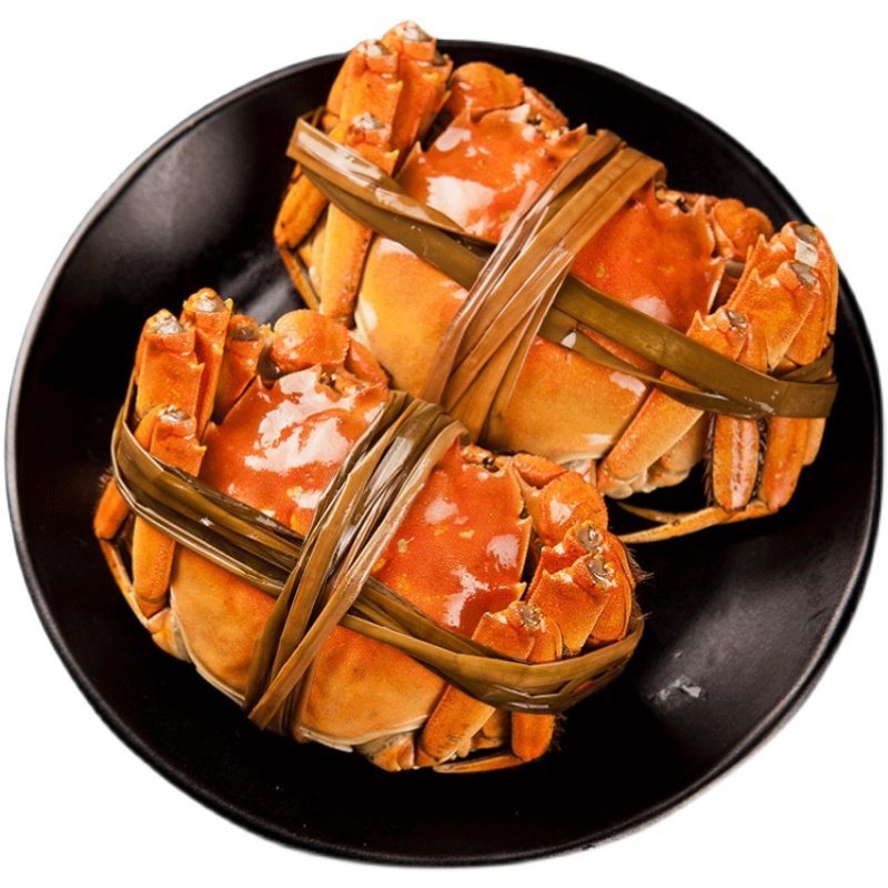 【鲜活现货】大纵湖红膏特大闸蟹螃蟹河蟹纯5两公4两母10只礼盒装,淘宝优惠券,粉丝福利购,淘宝优惠卷