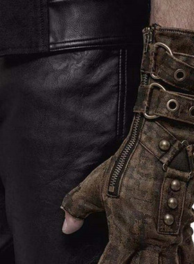 中世纪蒸汽朋克男护臂铆钉