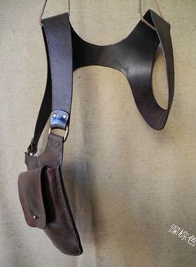 欧美新款背带腋下挎包男士户外s