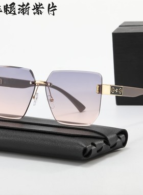 腾悦防紫外线方框百搭女个性墨镜