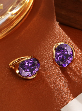 XKDDCT新款网络爆款紫离火锆石项