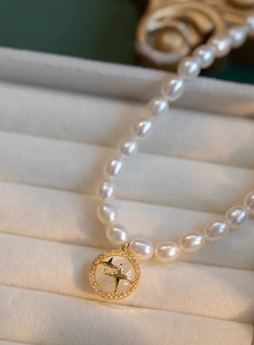 XKDDCT新款淡水项链小众气质高级