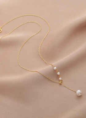 XKDDCT新款天然淡水项链纯手工制