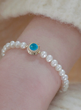 XKDDCT巴洛克淡水珍珠戒指手链法