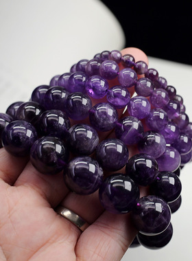 XKDDCT天然水晶手链女梦幻紫晶手