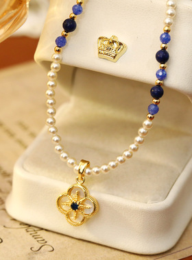 XKDDCT2025新中式碧玉毛衣链叠戴