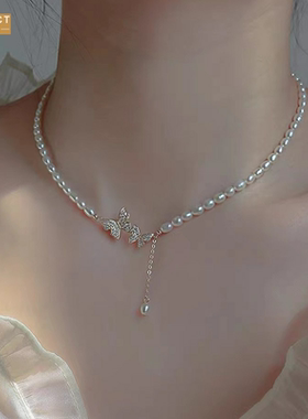 XKDDCT新款淡水项链56m米珠珍珠