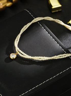 XKDDCT双层高品质玻璃珠珠圆形吊