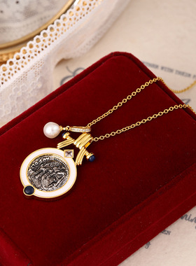 XKDDCT新款爆款欧美复古人头像淡