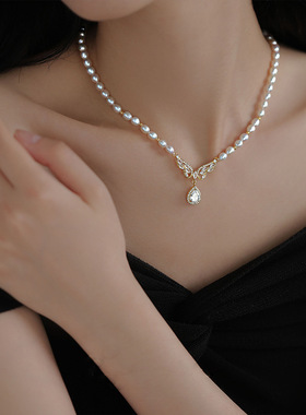 XKDDCT天然淡水珍珠项链女气质可
