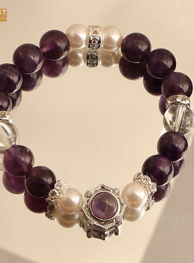 XKDDCT新款海白水晶贝珠时尚原