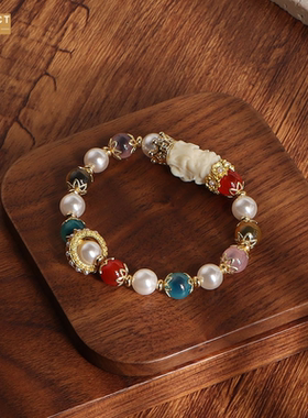 XKDDCT新款紫水晶糖心手链饰品