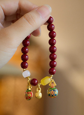 XKDDCT新款天然原矿紫金砂朱砂手