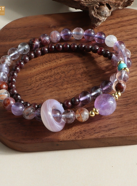 XKDDCT新款紫紫配白水晶双拼跑