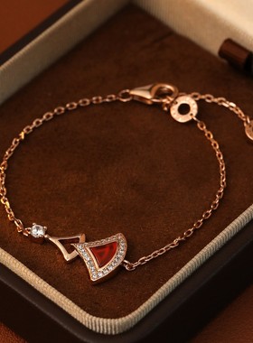 XKDDCT高品质扇形贝母镶钻裙子手